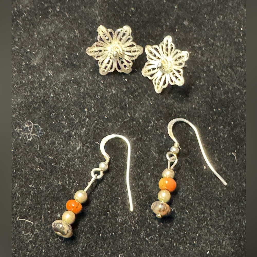 925 silver earrings